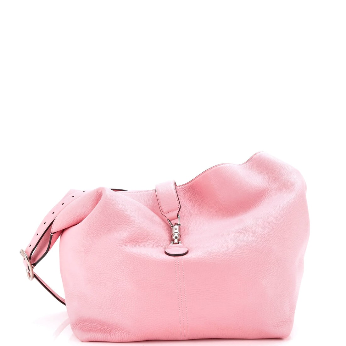 Gucci Jackie 1961 Soft Shoulder Bag Leather: Gucci's Jackie arrives in the architecture that made the line known: the hobo silhouette with the piston-clasp closure that Jackie Onassis carried often enough to be renamed in her honour. Sized with 