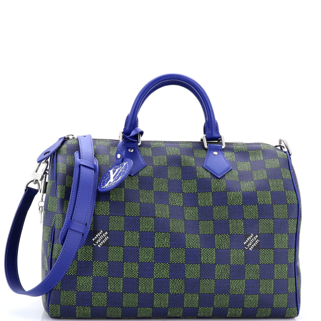 Louis Vuitton Speedy Bandouliere Bag Limited Edition Colorway Damier Heritage Canvas: Pieces like this Louis Vuitton Speedy are why the line is considered a baseline: the rolled top handles, the curved silhouette and the front-and-back symmetry that have made it the most copied bag in 
