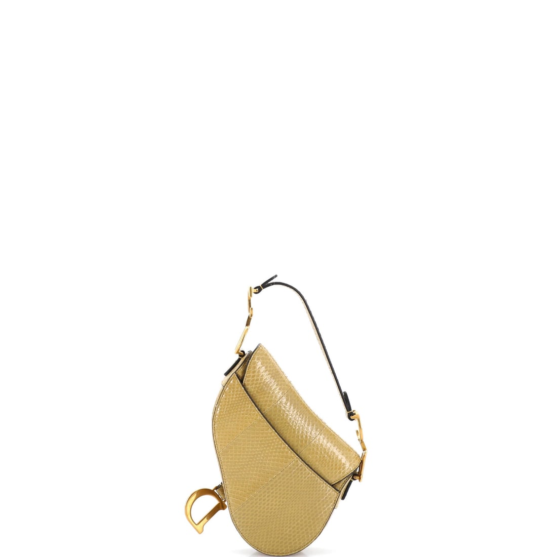 Christian Dior Saddle Handbag Python - 3