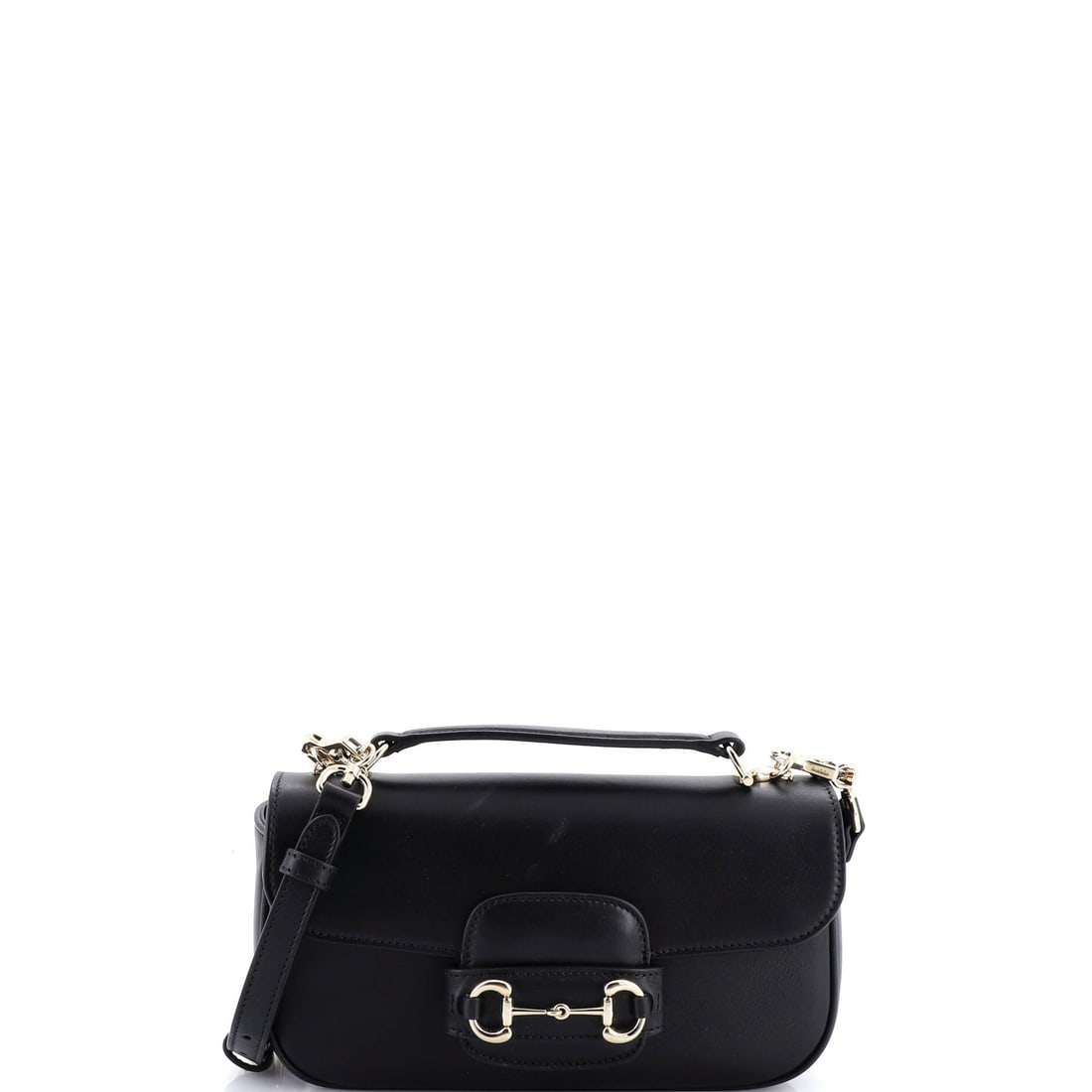 Gucci Horsebit 1955 Flap Shoulder Bag Leather: Open the Horsebit once and the line announces itself: the form that anchors the line within the Gucci archive. With a 6 by 9.5 by 3 inch format, the piece carries with everyday confidence rather than 
