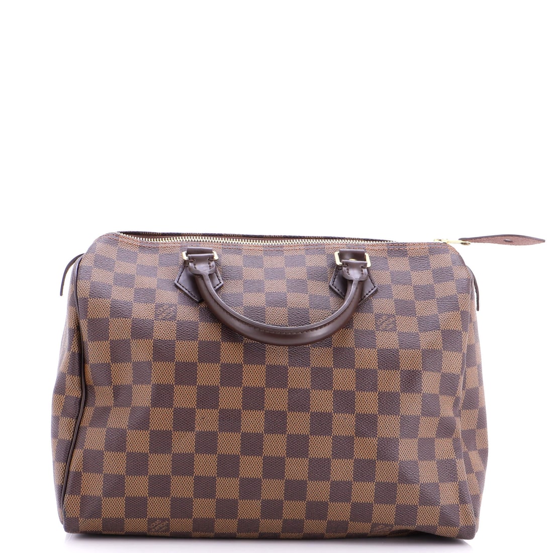 Louis Vuitton Speedy Handbag Damier: Among Louis Vuitton's working silhouettes, the Speedy is the one collectors return to first - the rolled top handles, the curved silhouette and the front-and-back symmetry that have made it the most c