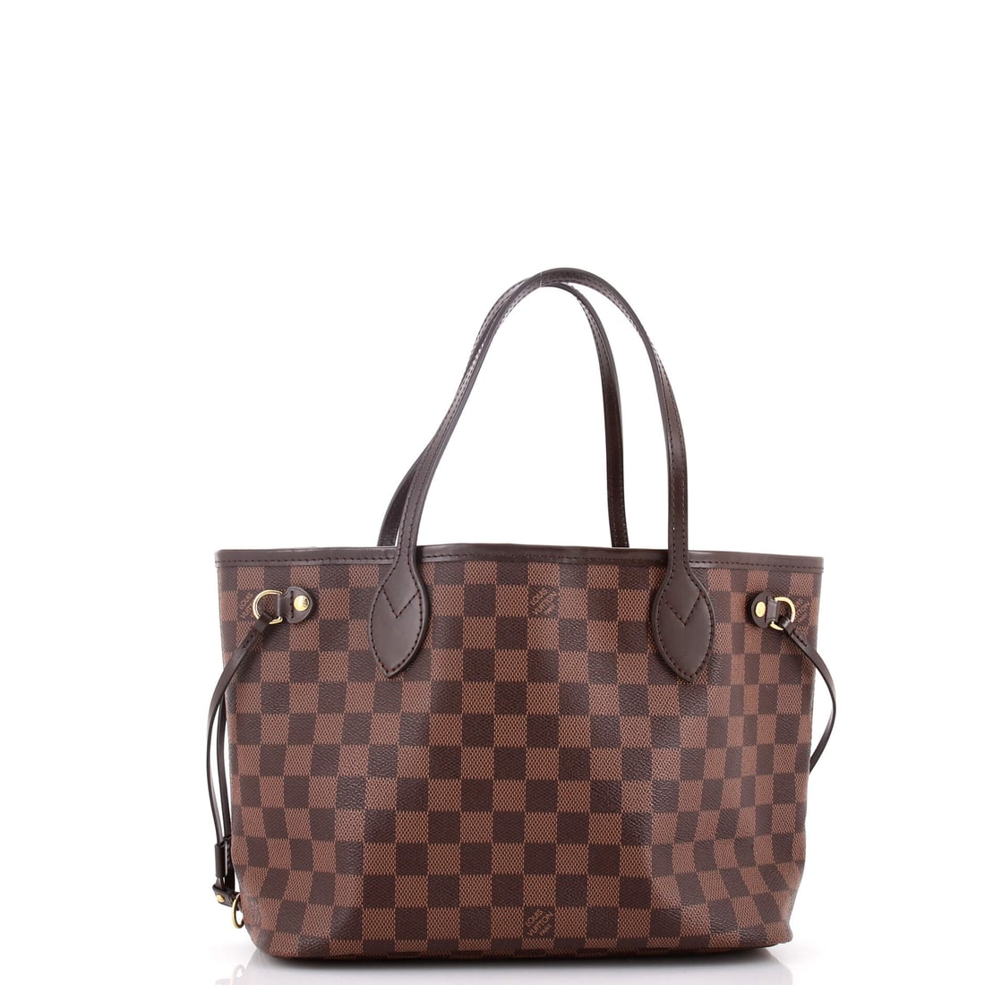Louis Vuitton Neverfull Tote Damier: Picked up once, the Neverfull explains why the line has been kept in production this long: the flat shoulder straps, the cinched side ties and the open-tote architecture that gave the line its name. W