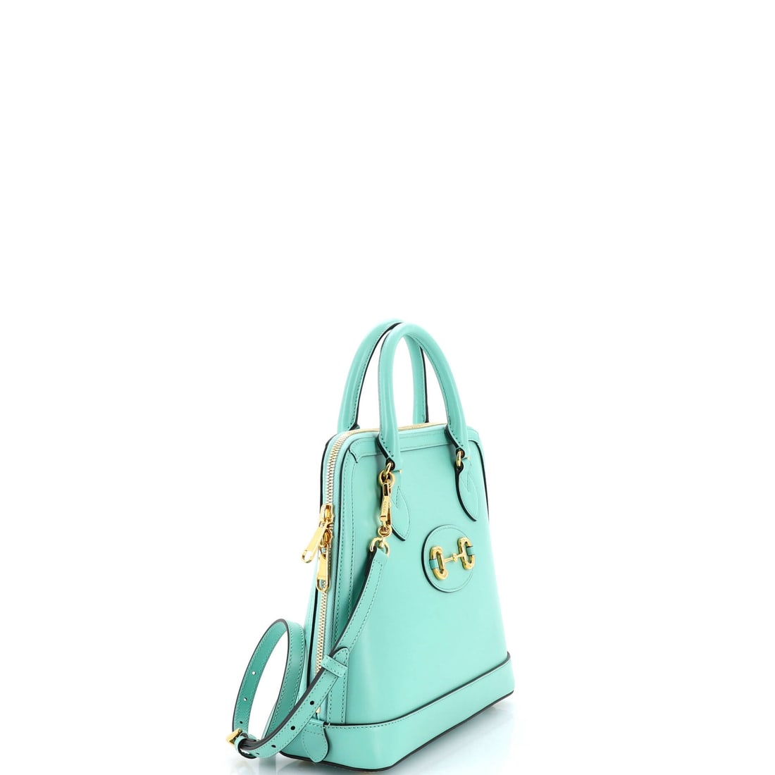 Gucci Horsebit 1955 Top Handle Bag Leather: At full read, the Horsebit is exactly what the line has always promised: the architecture the model has been recognised for. The 10 by 12 by 3.5 inch format reads as everyday rather than incidental, w