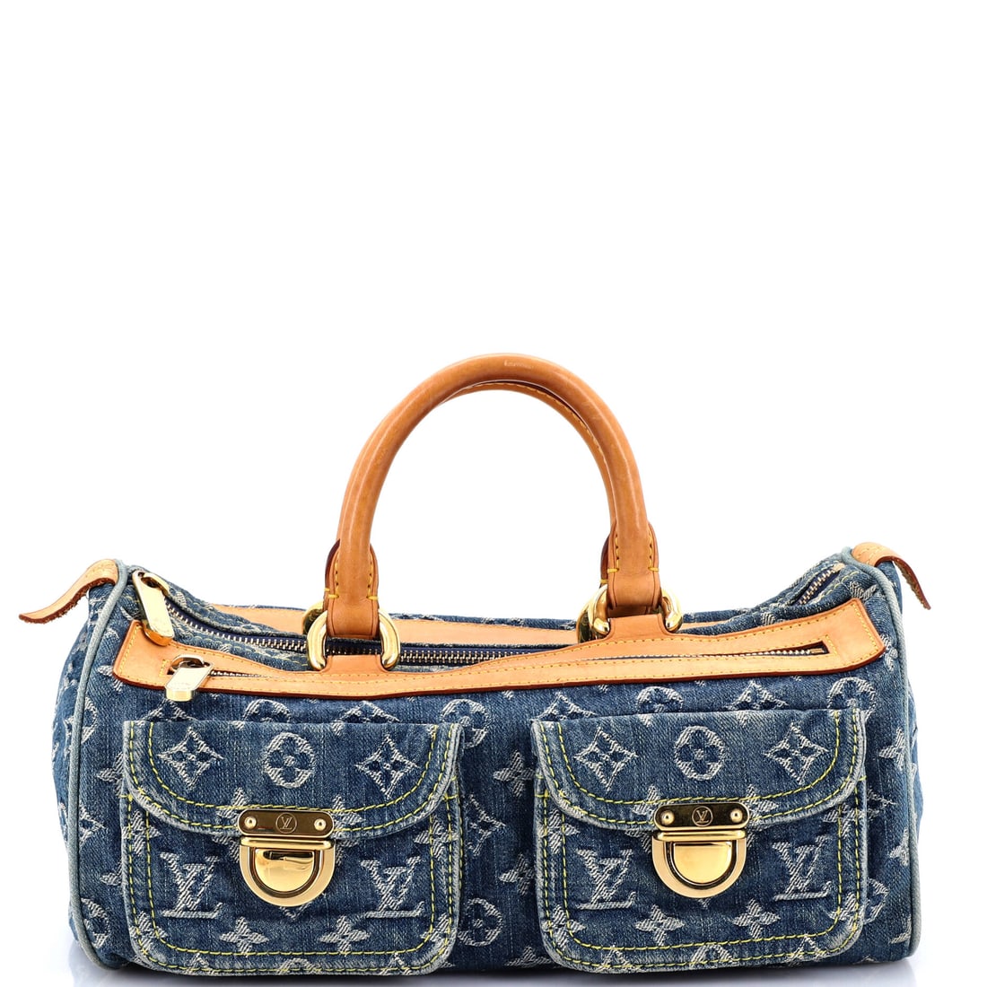 Louis Vuitton Neo Speedy Bag Denim (1 of 8)