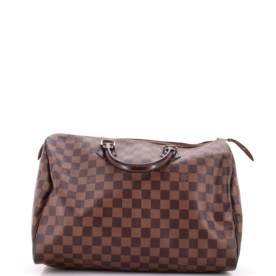 Louis Vuitton Speedy Handbag Damier: Among Louis Vuitton's working silhouettes, the Speedy is the one collectors return to first - the rolled top handles, the curved silhouette and the front-and-back symmetry that have made it the most c