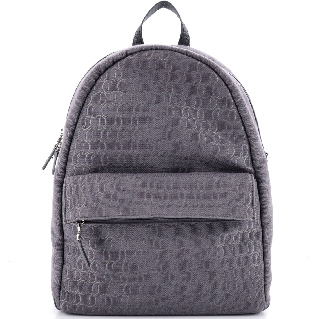 Christian Louboutin Zip N Flap Backpack Monogram Jacquard - (1 of 6)