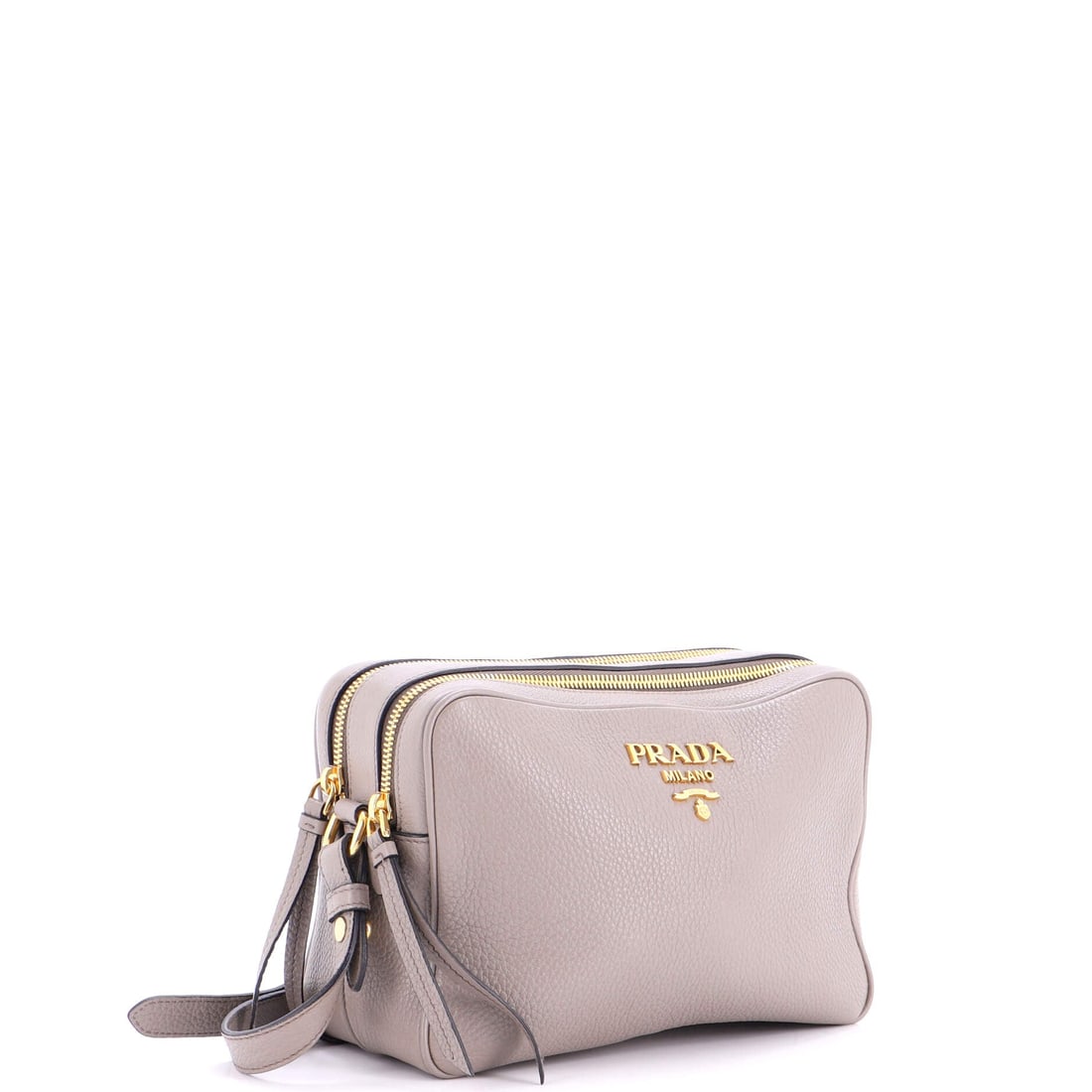Prada Double Zip Camera Bag Vitello Phenix Medium - 2