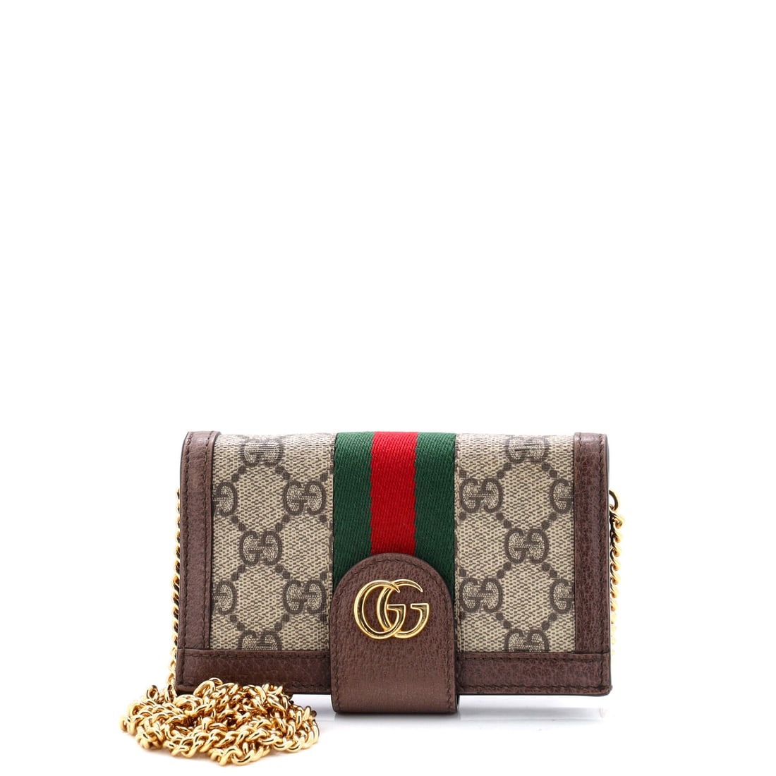 Gucci Ophidia Chain Phone Case GG Coated Canvas: A Gucci Ophidia Chain Phone Case in this configuration carries the proportions that have made the model a steady fixture in collector rotations. The build sits in GG Coated Canvas, finished to the sta