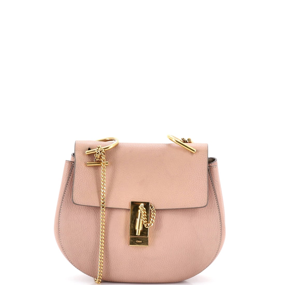 Chloe Drew Patchwork Crossbody Bag Leather Small: Within Chloe's catalog, the Drew Patchwork Crossbody Bag occupies the territory between everyday tote and editorial carry. Worked in Leather, the surface carries a measured, well-bred polish. The buil