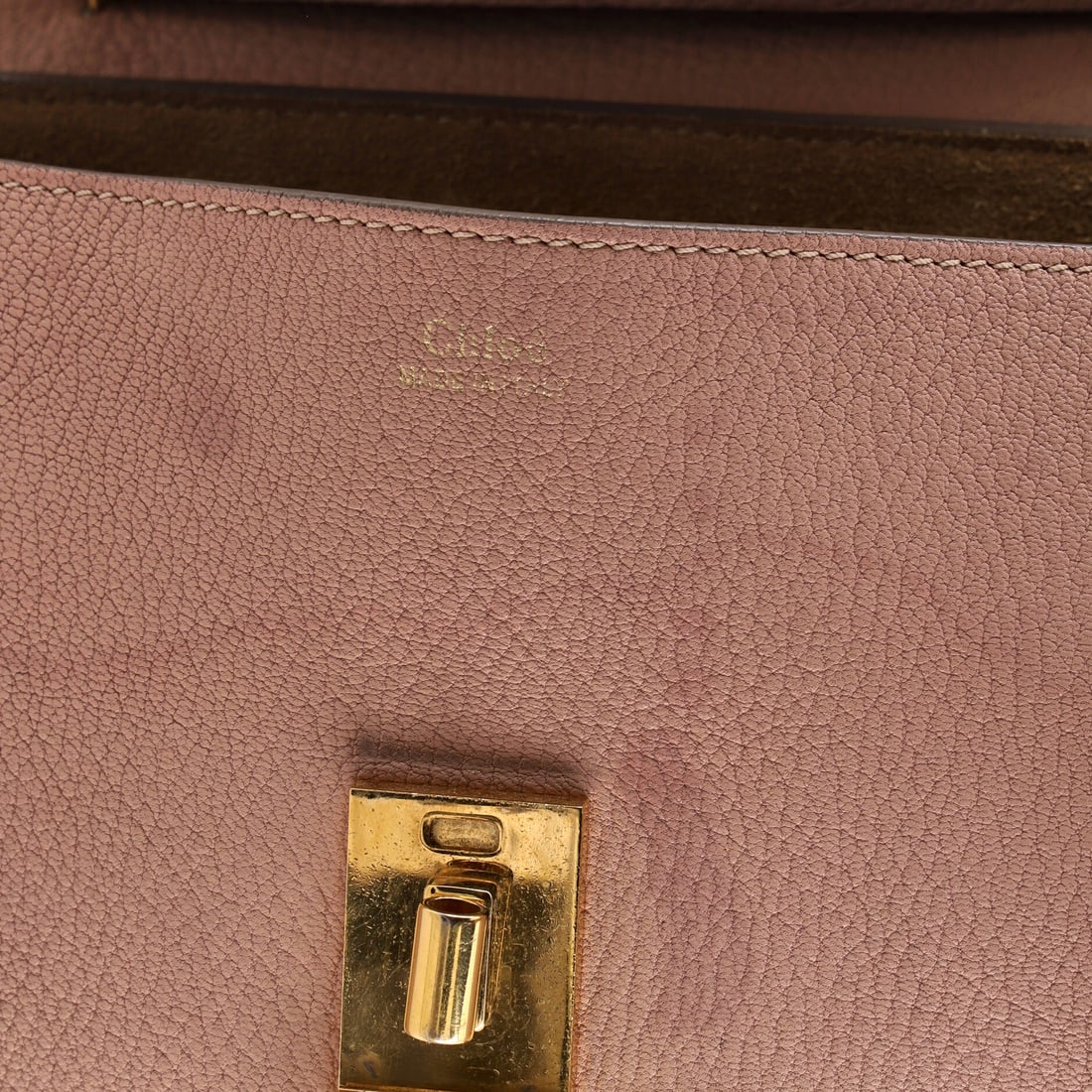 Chloe Drew Patchwork Crossbody Bag Leather Small - 6