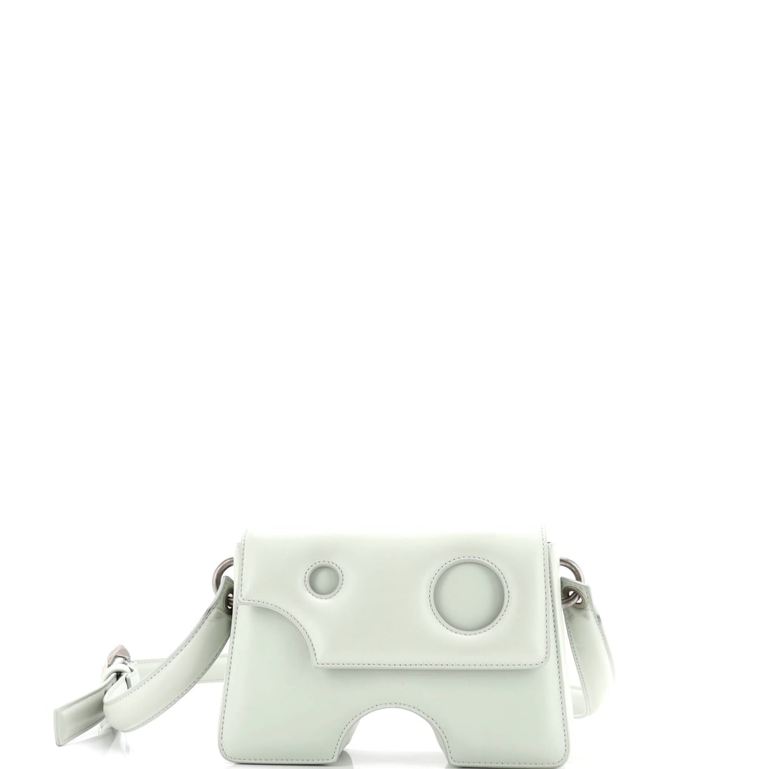 Off White Burrow 22 Shoulder Bag Leather: This Off White Burrow 22 Shoulder Bag arrives through Maison de Beaubigonne's trade channel with the silhouette the house treats as a fixture in its core lineup. The make is in Leather, a choice that
