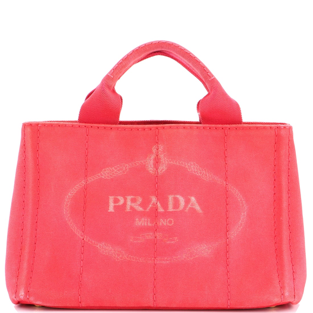 Prada Canapa Tote Canvas Mini: From Prada, this Canapa Tote arrives in a configuration the house designed to read as both deliberate and easy. The build sits in Canvas, finished to the standard that defines the maison's leather lib