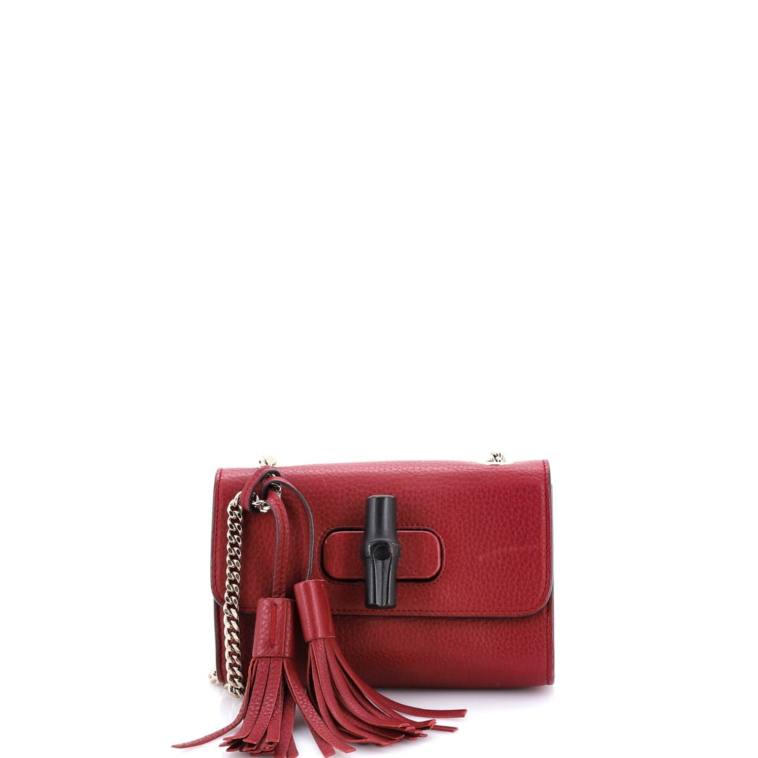 Gucci Miss Bamboo Shoulder Bag Leather Small: Gucci's Miss Bamboo Shoulder Bag arrives as a model whose silhouette has held its place in the conversation for reasons that are easy to see at a glance. The make is in Leather, a choice that gives th
