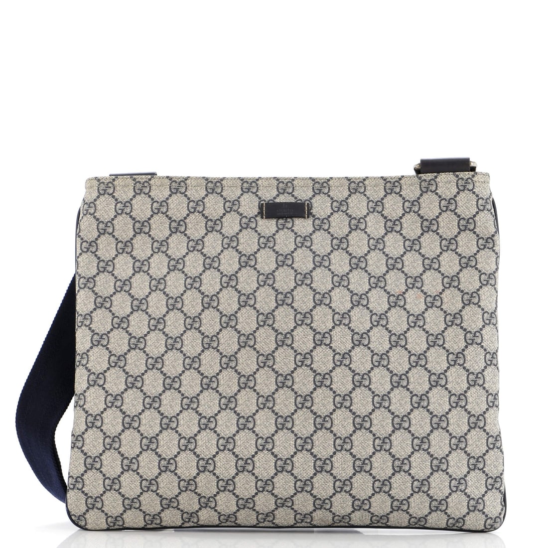 Gucci Zip Top Messenger Bag GG Coated Canvas Large: From Gucci, this Zip Top Messenger Bag arrives in a configuration the house designed to read as both deliberate and easy. The make is in GG Coated Canvas, a choice that gives the piece its quiet autho