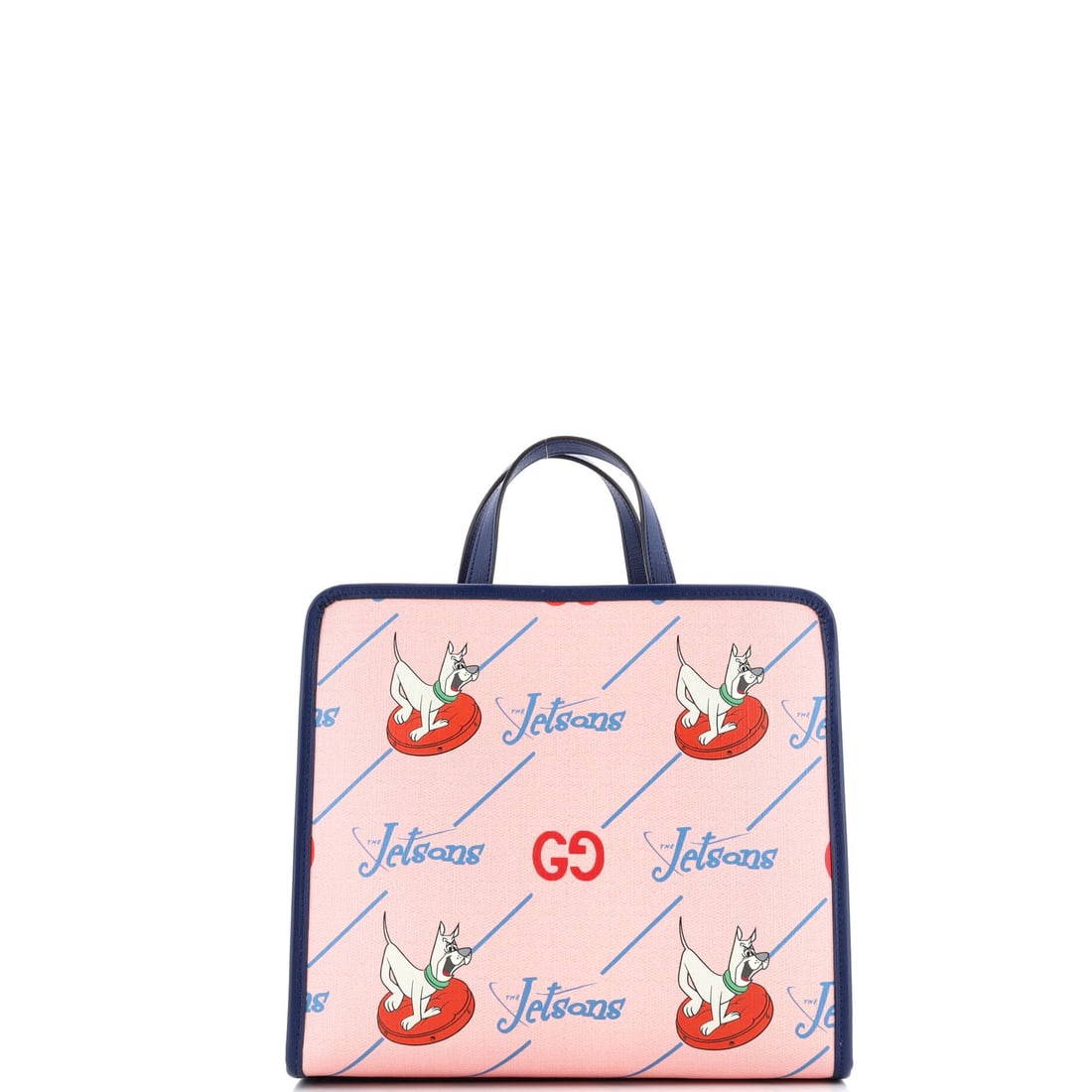Gucci Children's Tote Printed Canvas Medium: Gucci's Children's Tote sits squarely in the maison's most-quoted handbag language, with a profile that has earned its place in serious wardrobes. Built in Printed Canvas, the silhouette reads as deli