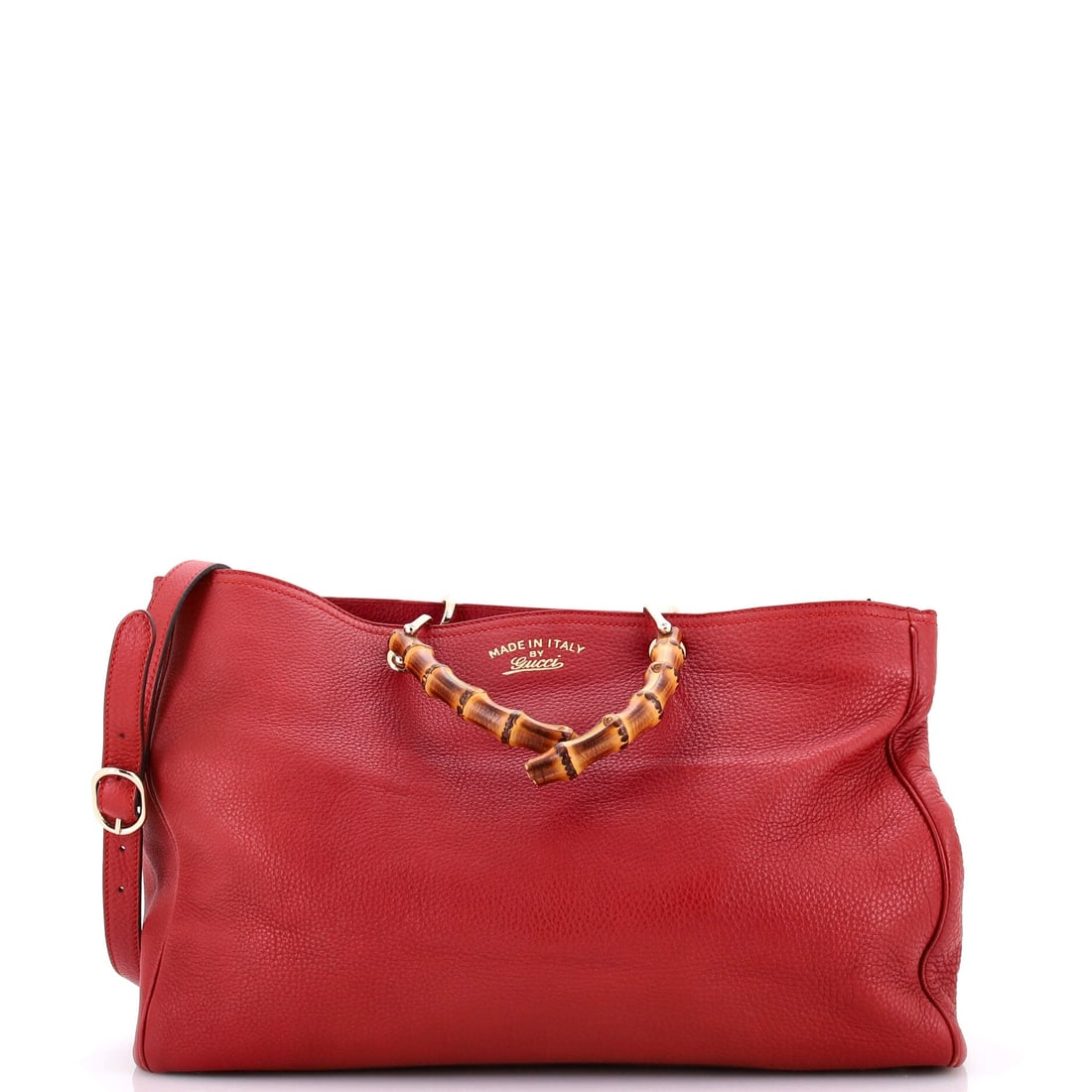 Gucci Bamboo Shopper Tote Leather Large: Gucci's Bamboo Shopper Tote steps in with the considered architecture the maison saves for its most carried house bags. The build sits in Leather, finished to the standard that defines the maison's