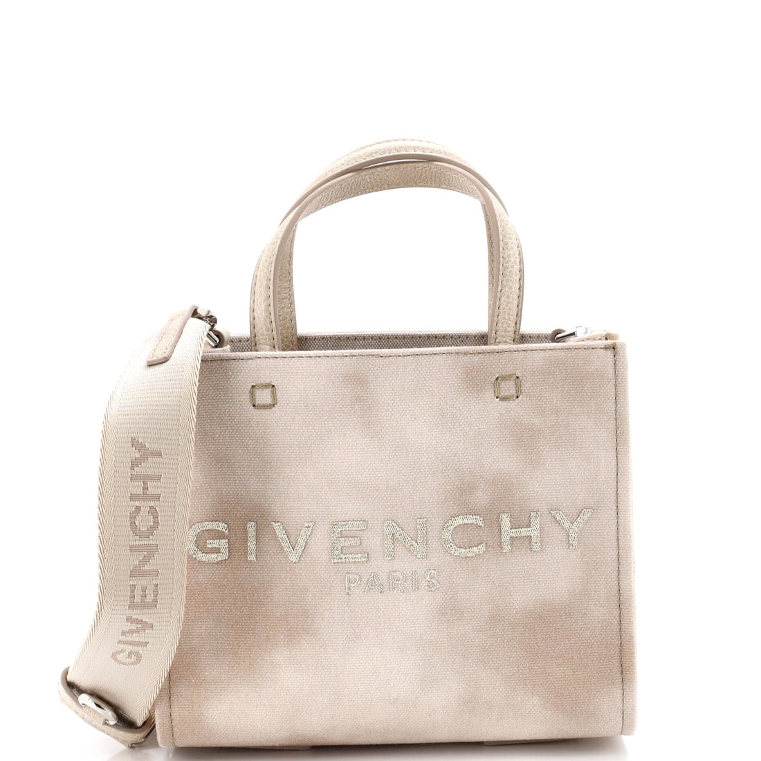 Givenchy G-Tote Canvas Mini: A Givenchy G-Tote in this configuration carries the proportions that have made the model a steady fixture in collector rotations. The build sits in Canvas, finished to the standard that defines the ma