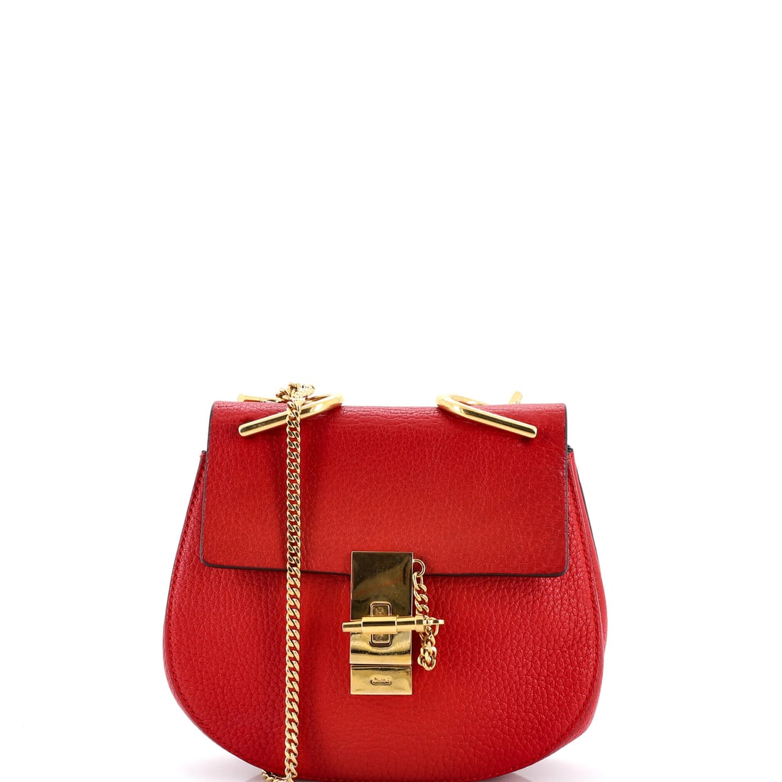 Chloe Drew Crossbody Bag Leather Mini: From the Chloe archive, the Drew Crossbody Bag carries the kind of architecture that translates clearly across daytime, travel, and evening rotation. Cut in Leather, it has the considered hand a caref