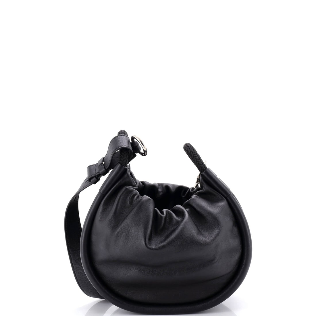 Proenza Schouler Canteen Bag Leather Small: Proenza Schouler's Canteen Bag reads first as architecture and only second as accessory, which is the highest compliment for a house bag. It is constructed in Leather, with the kind of considered fini