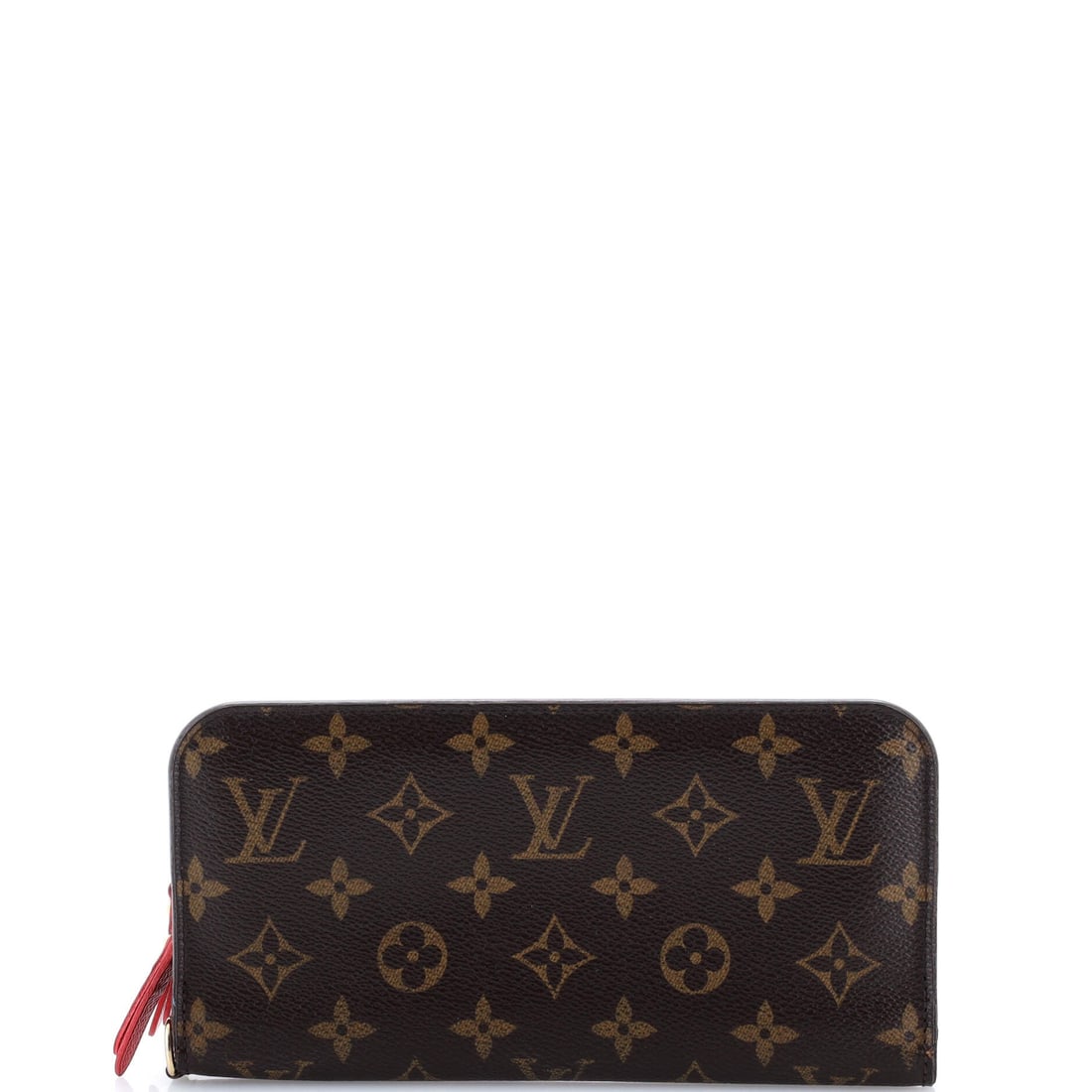 Louis Vuitton Insolite Wallet Limited Edition Kusama Pumpkin Dots Monogram Canvas: Presented here, the Louis Vuitton Insolite Wallet brings the maison's full leather-goods language down to a hand-held proportion. The leatherwork is in Monogram coated canvas, the house's signature LV