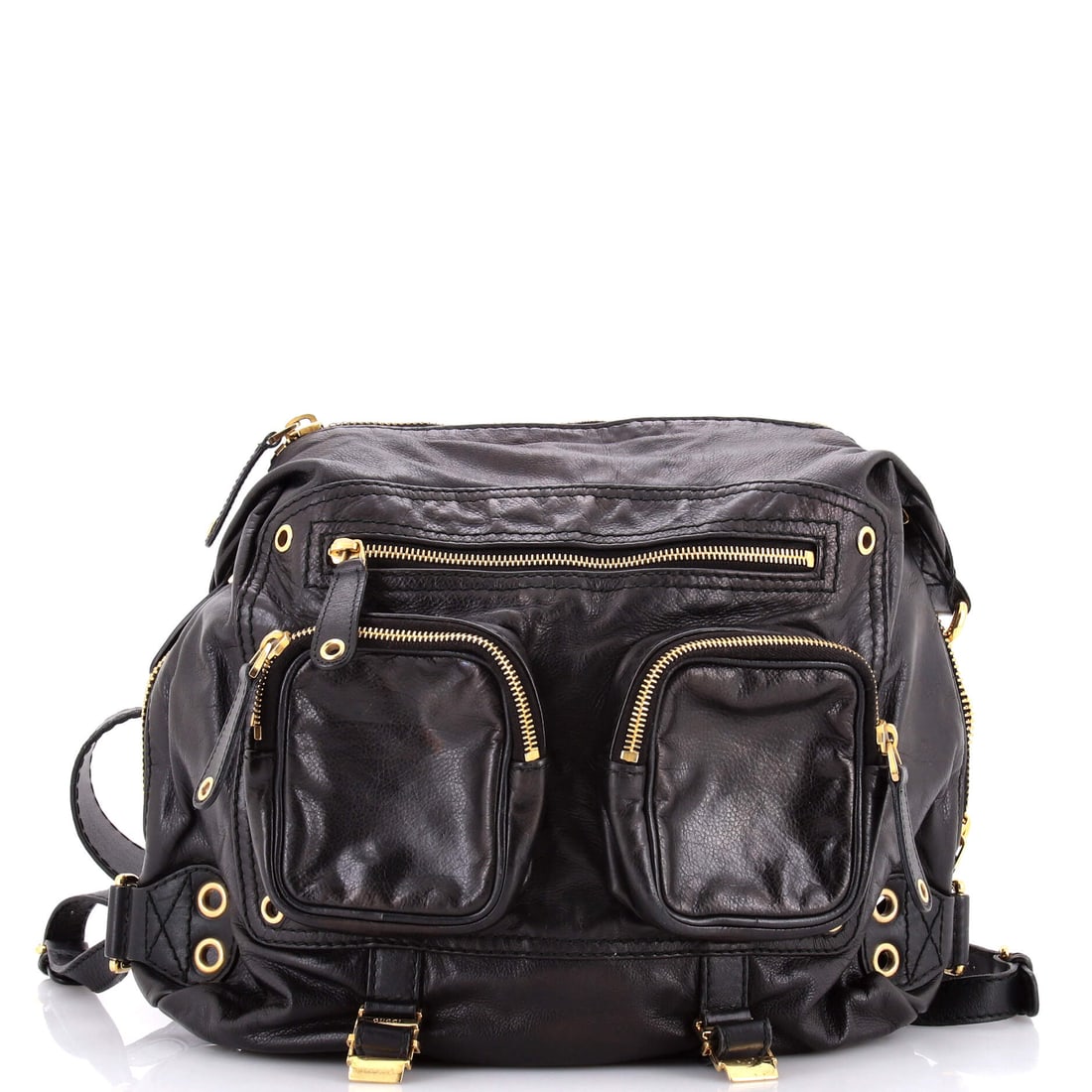 Gucci Darwin Convertible Backpack Leather Medium: From Gucci, this Darwin Convertible Backpack arrives in a configuration the house designed to read as both deliberate and easy. Built in Leather, the silhouette reads as deliberate rather than decorat