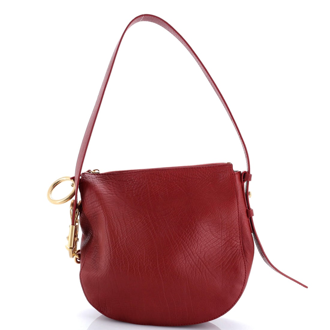 Burberry Knight Shoulder Bag Leather Small: Burberry's Knight Shoulder Bag is a study in measured architecture, the kind of carry that telegraphs taste before it ever signals brand. Worked in Leather, the surface carries a measured, well-bred p