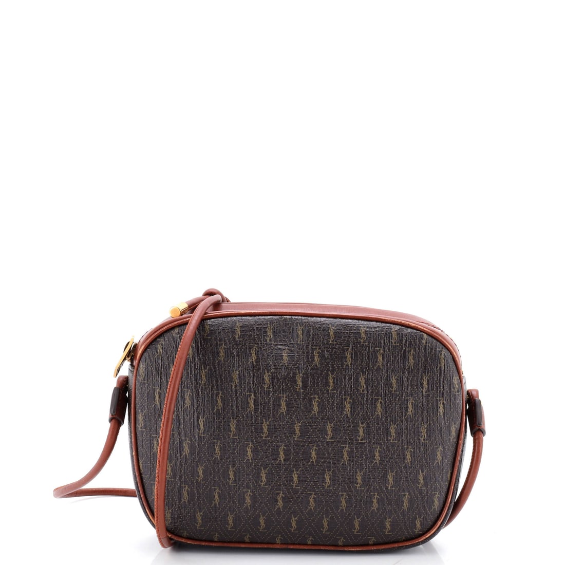 Saint Laurent Le Monogramme Crossbody Bag Monogram All Over Coated Canvas and Leather Small: Saint Laurent built the Le Monogramme Crossbody Bag as a piece that holds its own in a wardrobe rather than competing with it. The leatherwork is in the Monogram coated canvas, the house's signature L