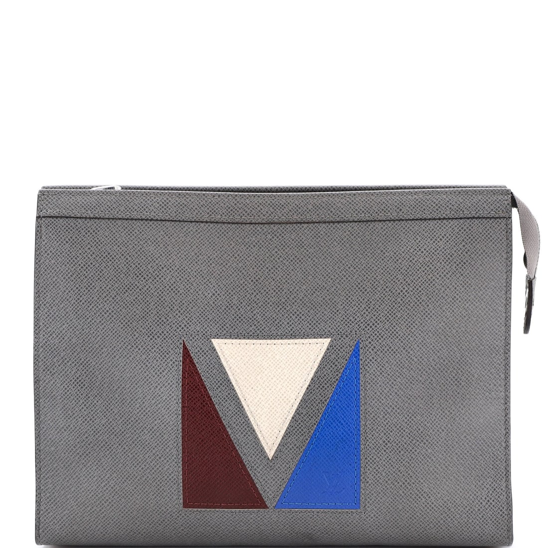 Louis Vuitton Pochette Voyage Panelled Taiga Leather MM (1 of 9)