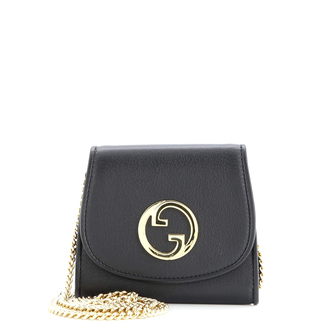 Gucci Blondie NM Wallet on Chain Leather Medium: The Blondie NM Wallet on Chain is one of Gucci's most translatable silhouettes, a piece that adjusts to its wearer rather than the other way around. Cut in Leather, it has the considered hand a carefu