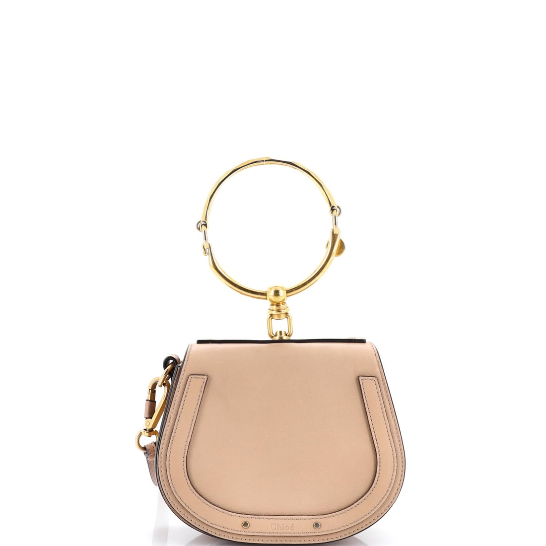 Chloe Nile Crossbody Bag Leather Small: Chloe's Nile Crossbody Bag is a study in measured architecture, the kind of carry that telegraphs taste before it ever signals brand. It is constructed in Leather, with the kind of considered finish t