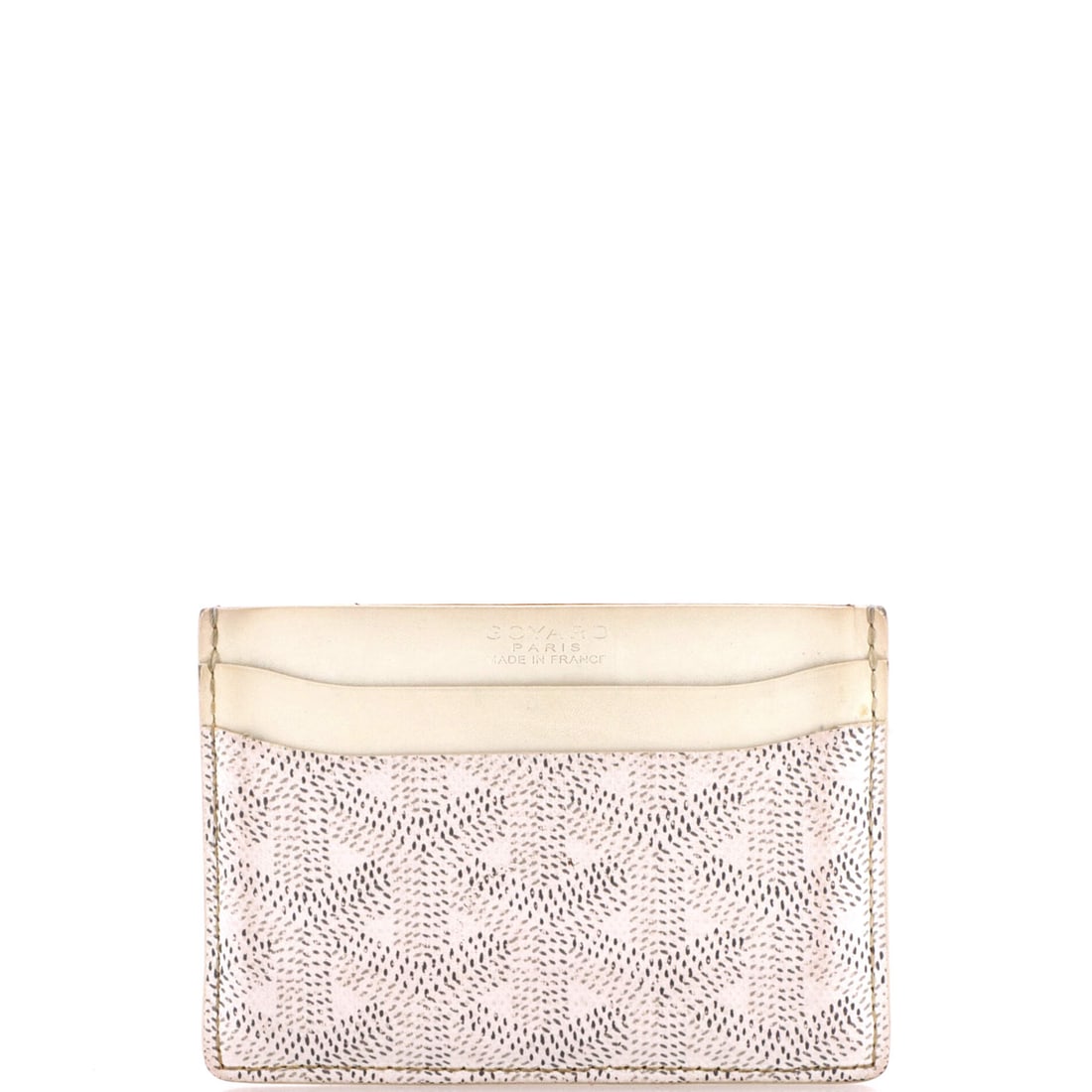 Goyard Saint Sulpice Card Holder Coated Canvas: Goyard's Saint Sulpice Card Holder brings the same atelier discipline the house applies to its handbags to a piece sized for the pocket. Cut in Coated Canvas, it has the considered hand a careful coll