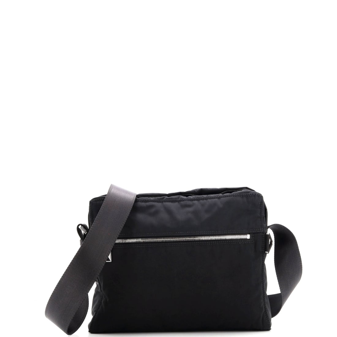 Bottega Veneta Snap Button Messenger Bag Nylon (1 of 6)
