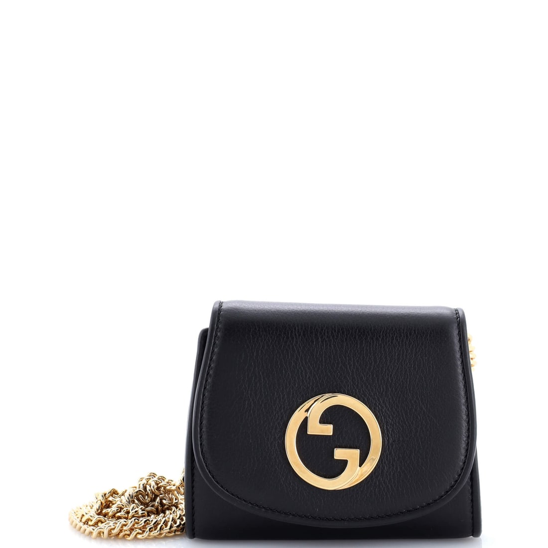 Gucci Blondie NM Wallet on Chain Leather Medium: Gucci's Blondie NM Wallet on Chain reads first as architecture and only second as accessory, which is the highest compliment for a house bag. It is constructed in Leather, with the kind of considered 