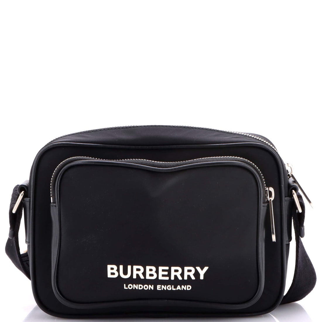 Burberry Paddy Crossbody Bag Nylon Small: From Burberry, this Paddy Crossbody Bag arrives in a configuration the house designed to read as both deliberate and easy. The make is in Nylon, a choice that gives the piece its quiet authority. It a