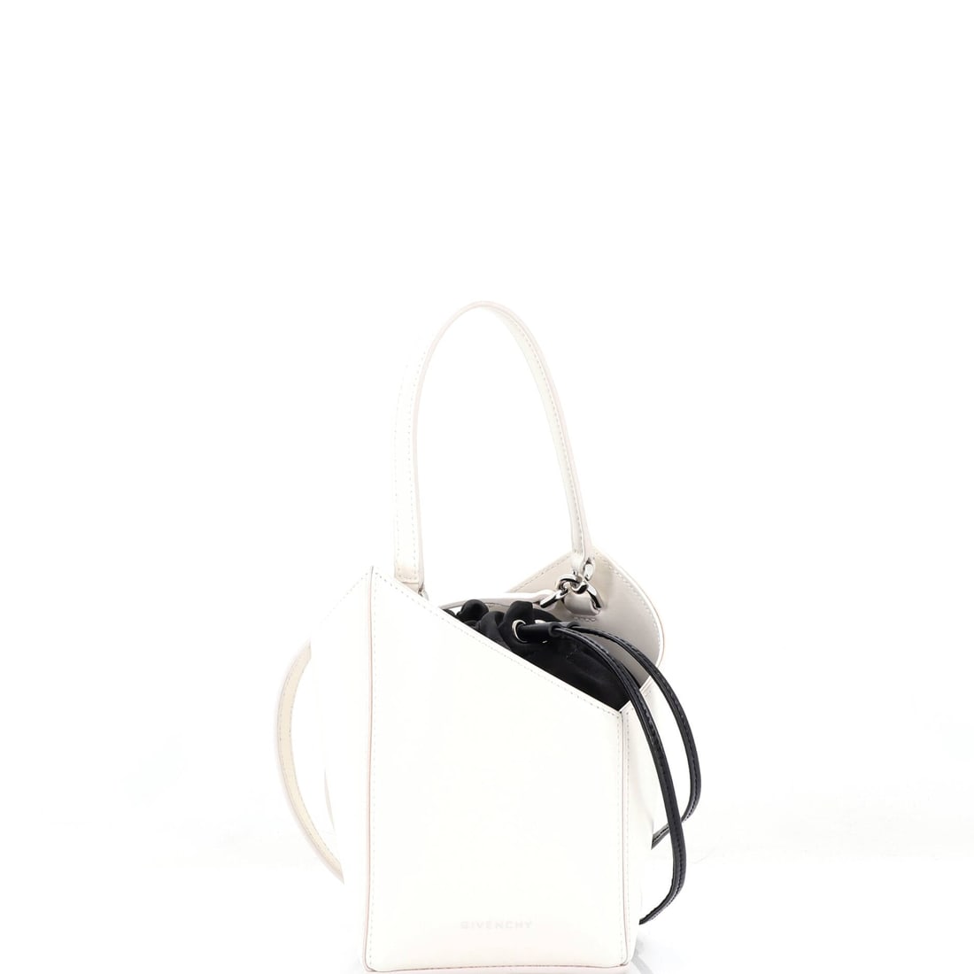 Givenchy Cut Out Bucket Bag Leather Mini: From Givenchy, this Cut Out Bucket Bag arrives in a configuration the house designed to read as both deliberate and easy. Built in Leather, the silhouette reads as deliberate rather than decorative. I