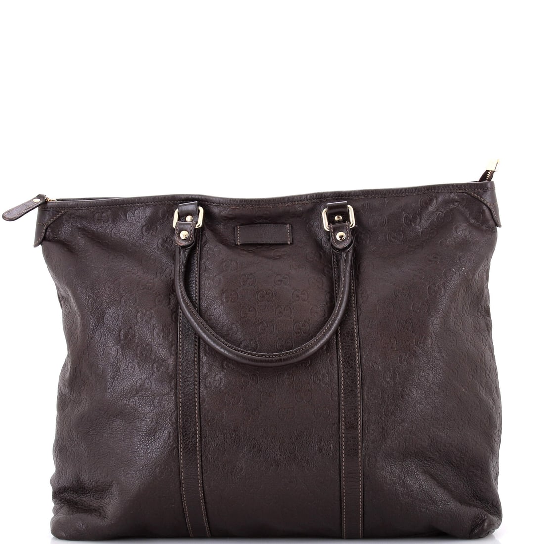 Gucci Joy Zip Top Tote Guccissima Leather Medium: A Gucci Joy Zip Top Tote in this configuration carries the proportions that have made the model a steady fixture in collector rotations. Surface and finish come from Guccissima, the embossed GG-print 