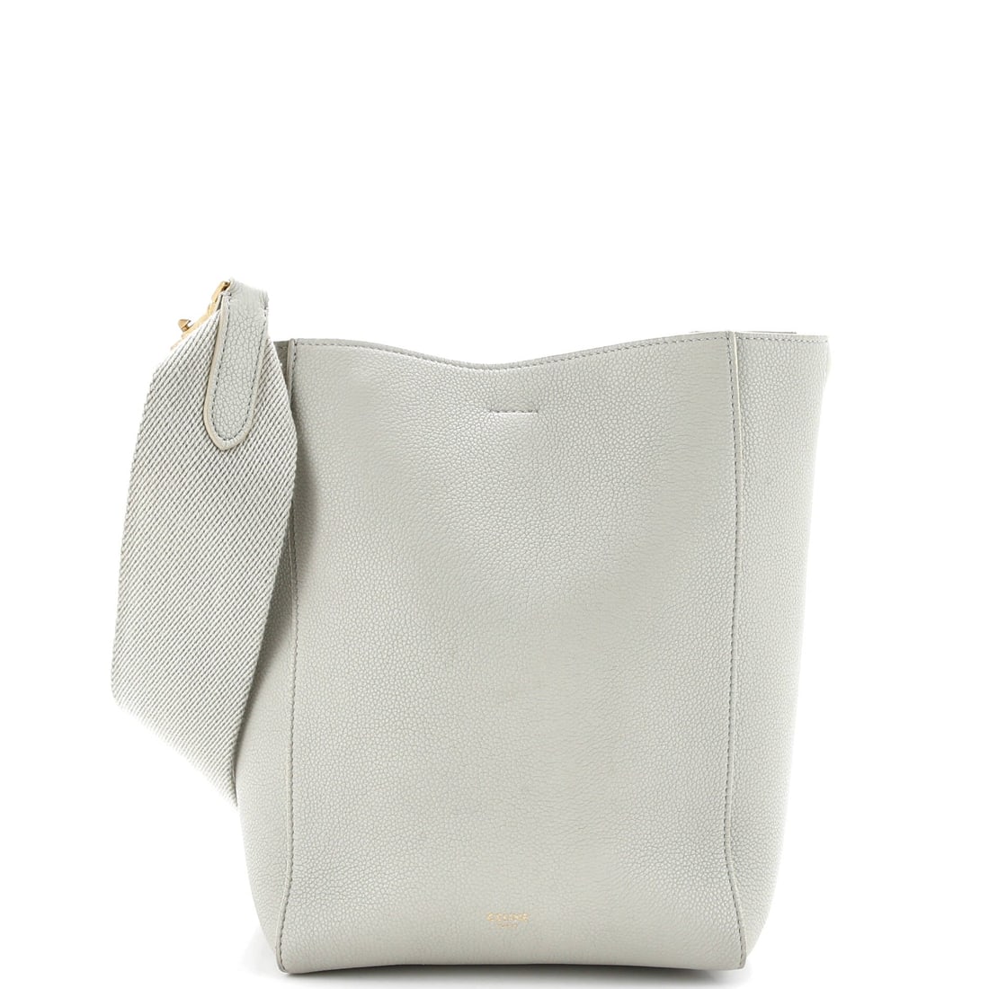 Celine Sangle Seau Bag Calfskin Small: Celine's Sangle Seau Bag sits squarely in the maison's most-quoted handbag language, with a profile that has earned its place in serious wardrobes. The build sits in Calfskin, finished to the standard