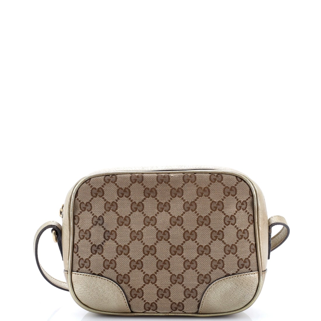 Gucci Bree Disco Crossbody Bag GG Canvas with Leather Mini: Within Gucci's catalog, the Bree Disco Crossbody Bag occupies the territory between everyday tote and editorial carry. The build is in the GG coated canvas, Gucci's instantly recognizable double-G mon