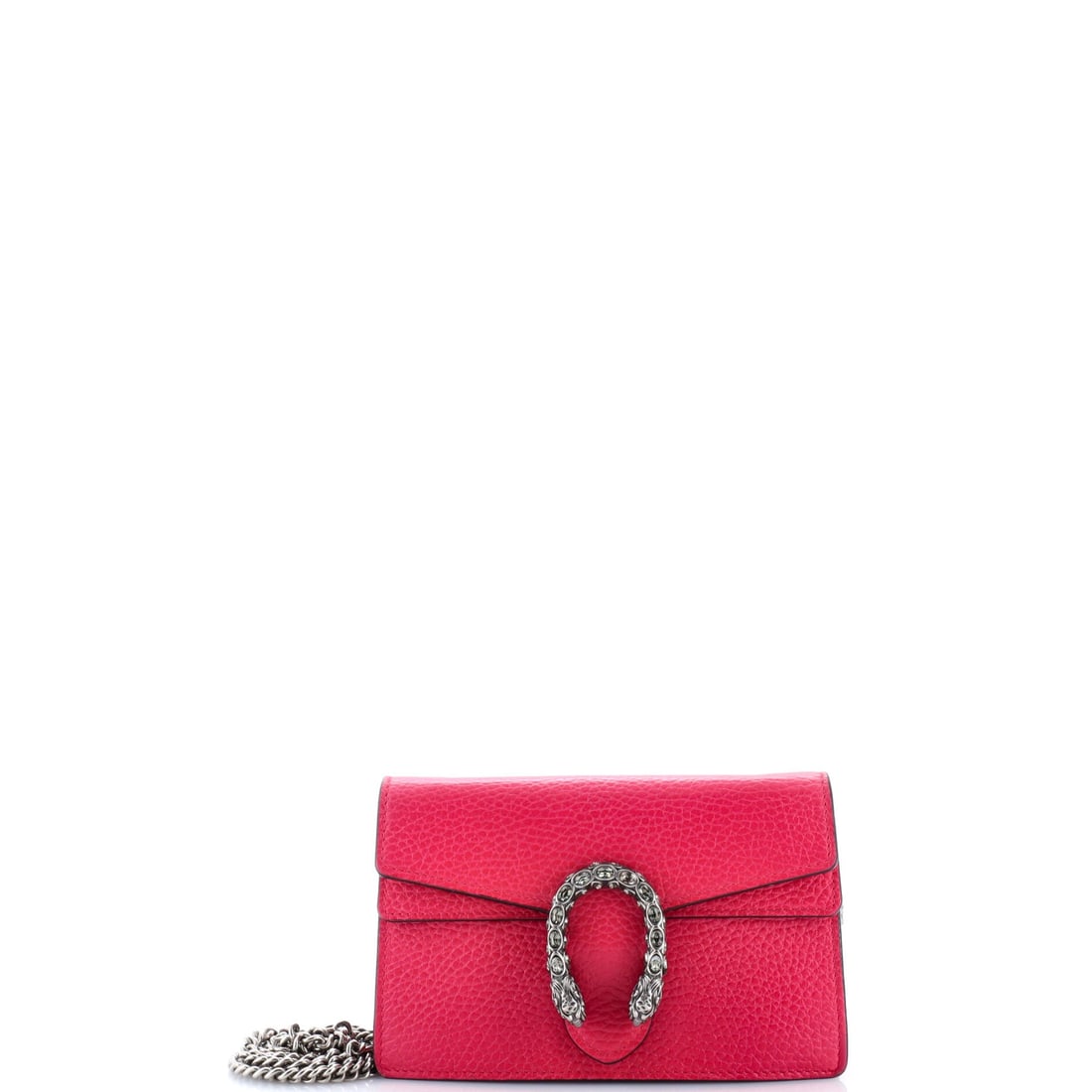 Gucci Dionysus Bag Leather Super Mini: The Dionysus Bag is one of Gucci's most translatable silhouettes, a piece that adjusts to its wearer rather than the other way around. Worked in Leather, the surface carries a measured, well-bred poli