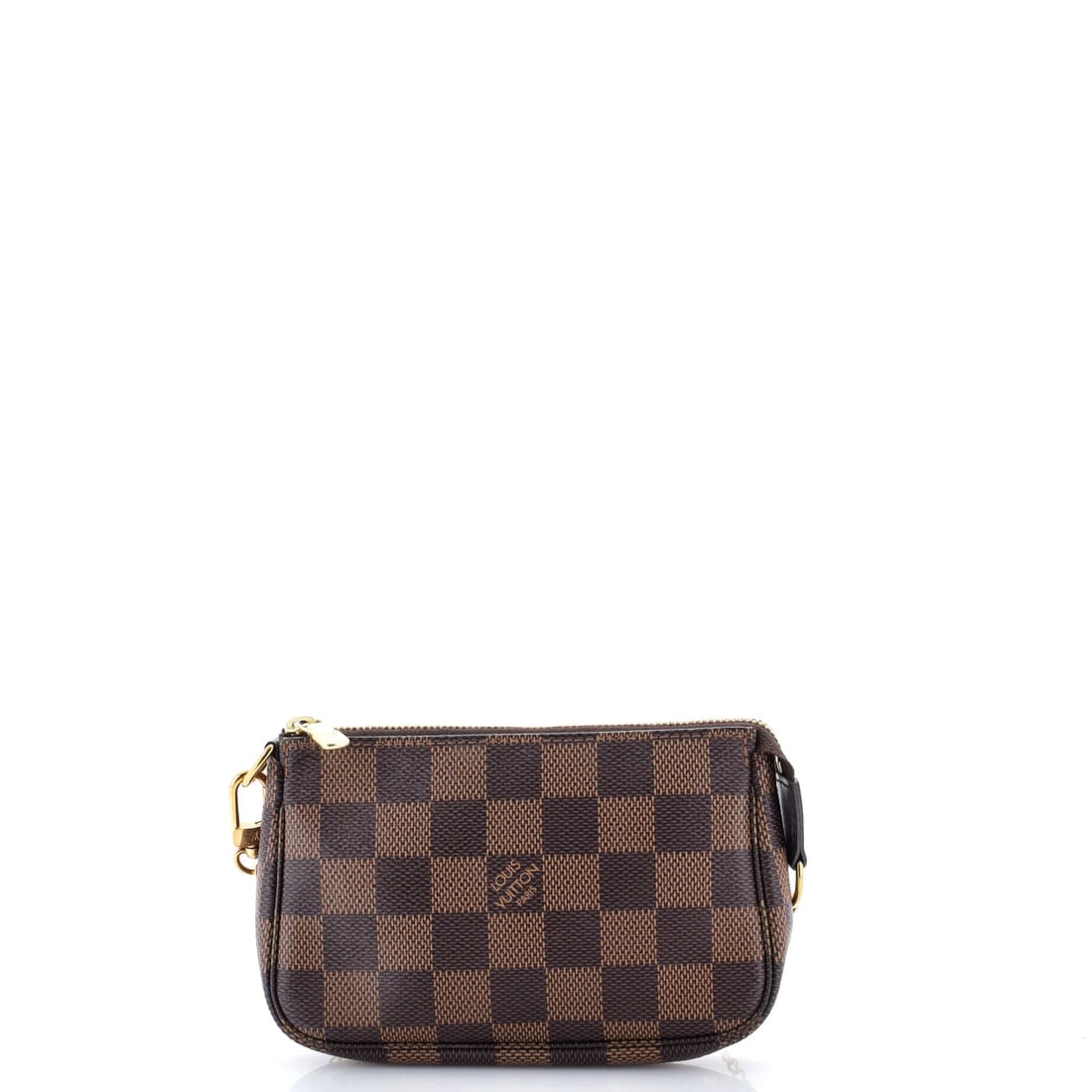 Louis Vuitton Pochette Accessoires Damier Mini: From the Louis Vuitton archive, the Pochette Accessoires carries the kind of architecture that translates clearly across daytime, travel, and evening rotation. The build is in the Damier coated canvas