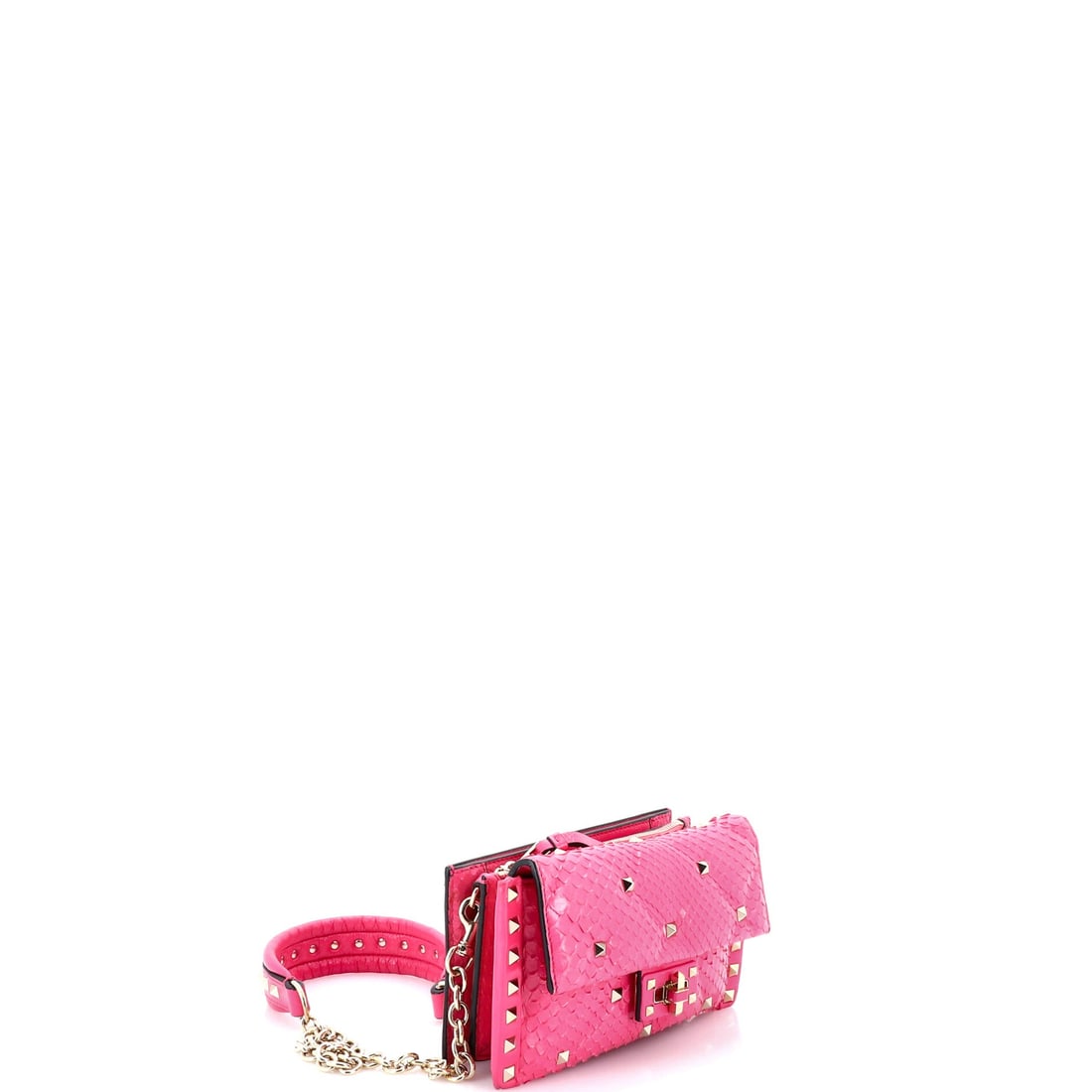 Valentino Garavani Candystud Crossbody Bag Python Mini - 2