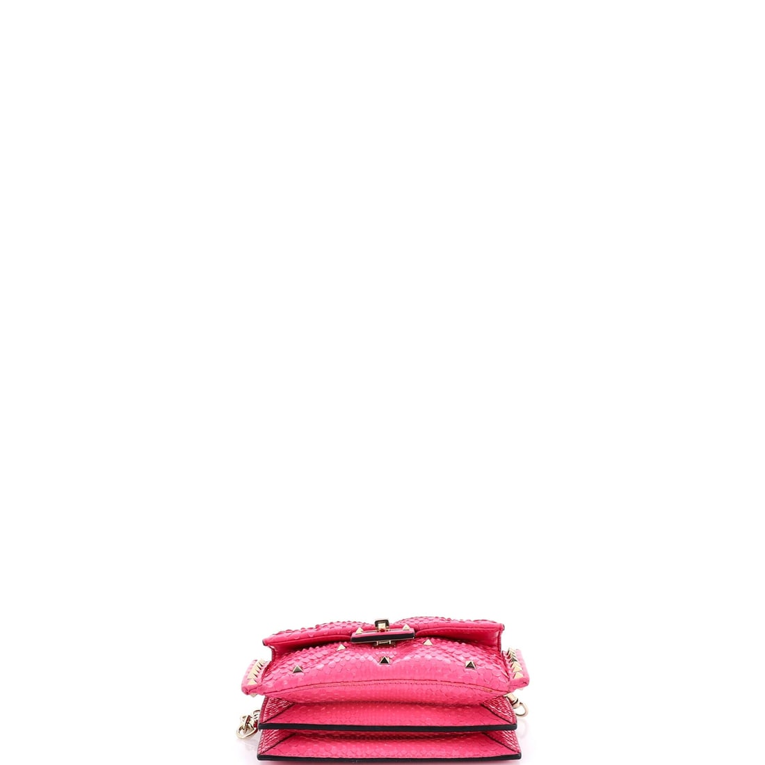 Valentino Garavani Candystud Crossbody Bag Python Mini - 4