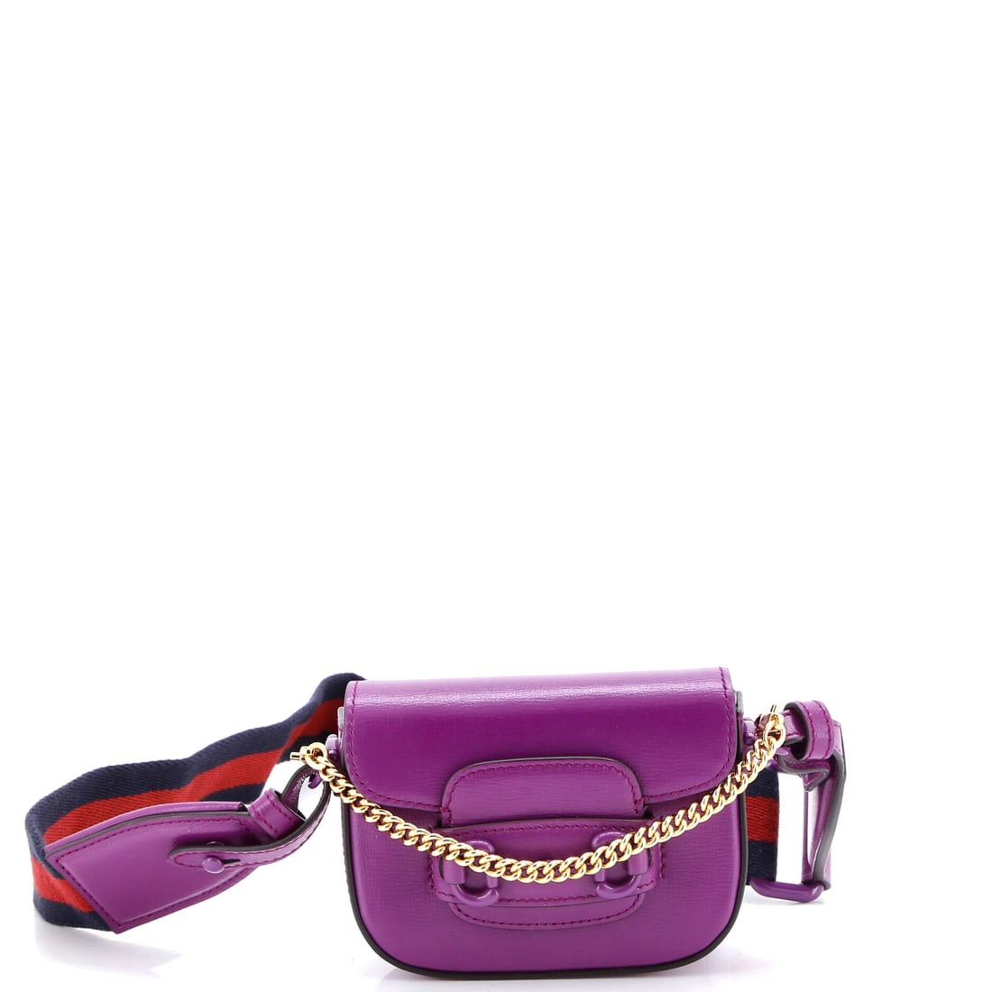 Gucci Horsebit 1955 Shoulder Bag Leather Super Mini (1 of 6)