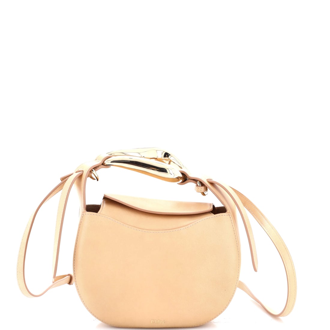 Chloe Kiss Purse Bag Leather Small: Within Chloe's catalog, the Kiss Purse Bag occupies the territory between everyday tote and editorial carry. It is constructed in Leather, with the kind of considered finish the house is known for. Th