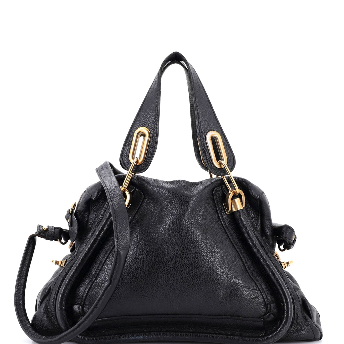 Chloe Paraty Top Handle Bag Leather Medium: From the Chloe archive, the Paraty Top Handle Bag carries the kind of architecture that translates clearly across daytime, travel, and evening rotation. Worked in Leather, the surface carries a measur