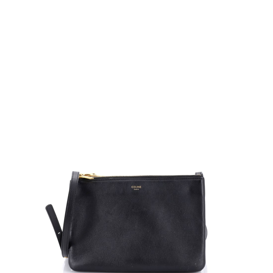 Celine Trio Crossbody Bag Leather Small: From the Celine archive, the Trio Crossbody Bag carries the kind of architecture that translates clearly across daytime, travel, and evening rotation. It is constructed in Leather, with the kind of co