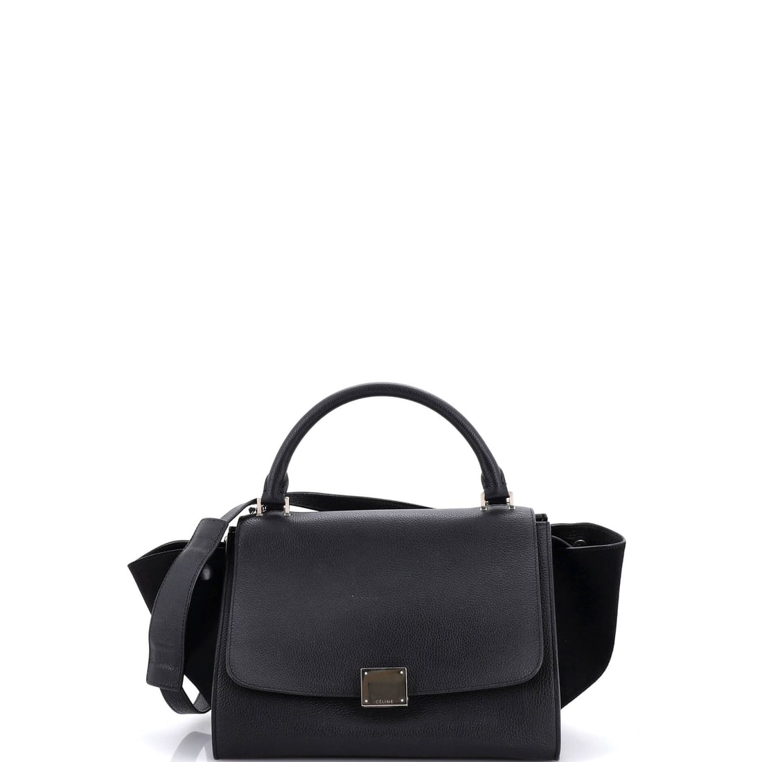 Celine Trapeze Bag Leather Small (1 of 6)
