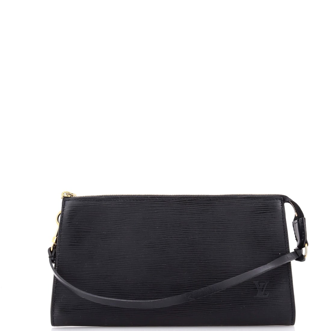 Louis Vuitton Pochette Accessoires Epi Leather: From Louis Vuitton, this Pochette Accessoires arrives in a configuration the house designed to read as both deliberate and easy. Surface and finish come from Epi leather, Vuitton's textured grained