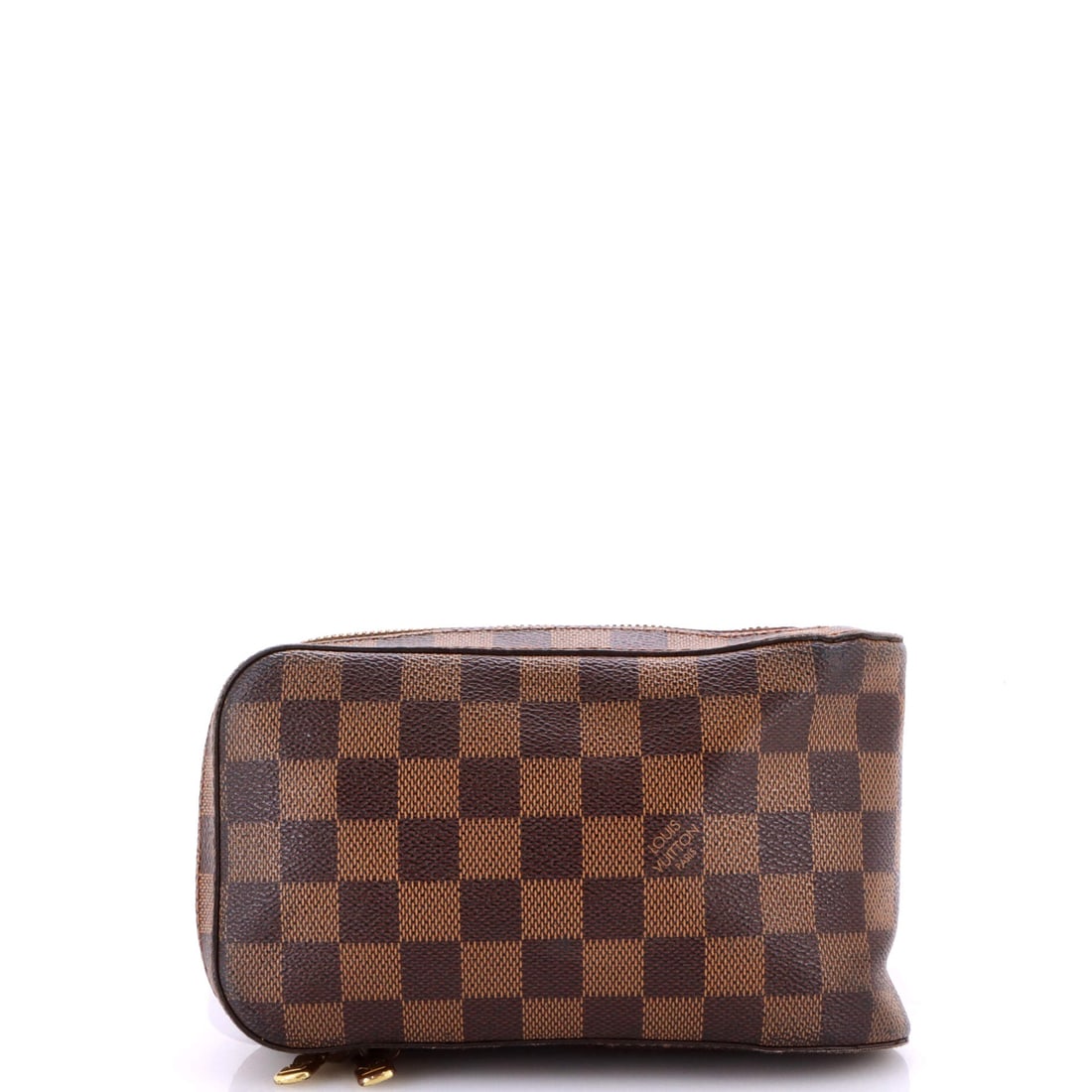 Louis Vuitton Geronimos Waist Bag Damier: This Louis Vuitton Geronimos Waist Bag arrives through Maison de Beaubigonne's trade channel with the silhouette the house treats as a fixture in its core lineup. Construction sits in the Damier coate