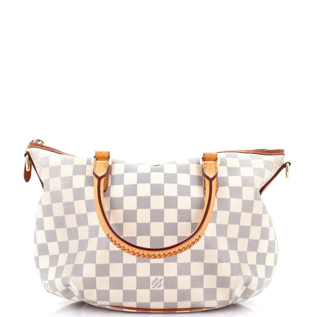 Louis Vuitton Riviera Handbag Damier PM: Louis Vuitton's Riviera Handbag arrives as a model whose silhouette has held its place in the conversation for reasons that are easy to see at a glance. Surface and finish come from the Damier coated 